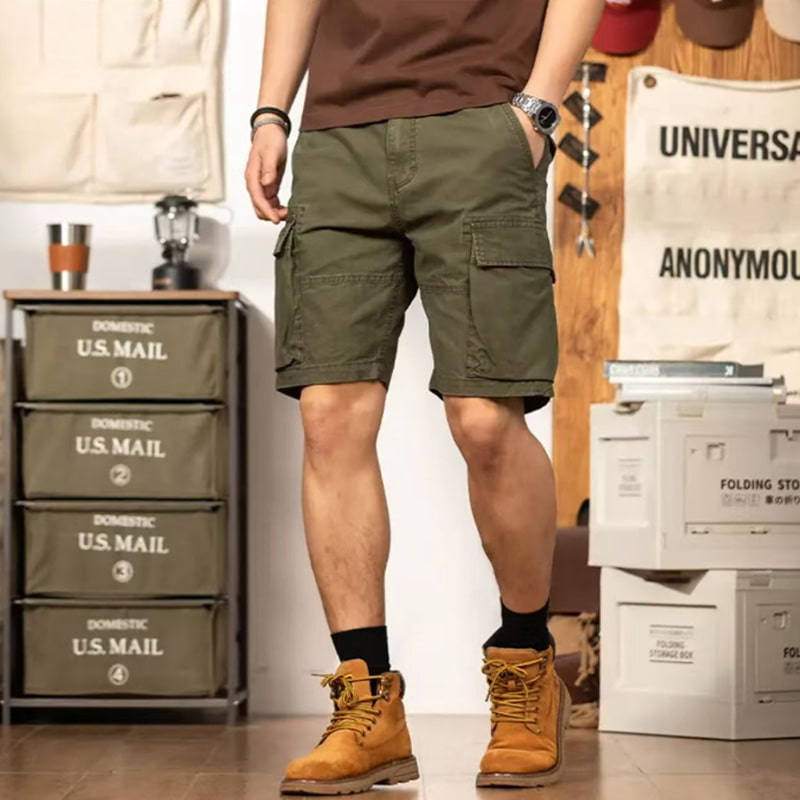 Legosport Heavyweight Multi Pocket Cargo Shorts