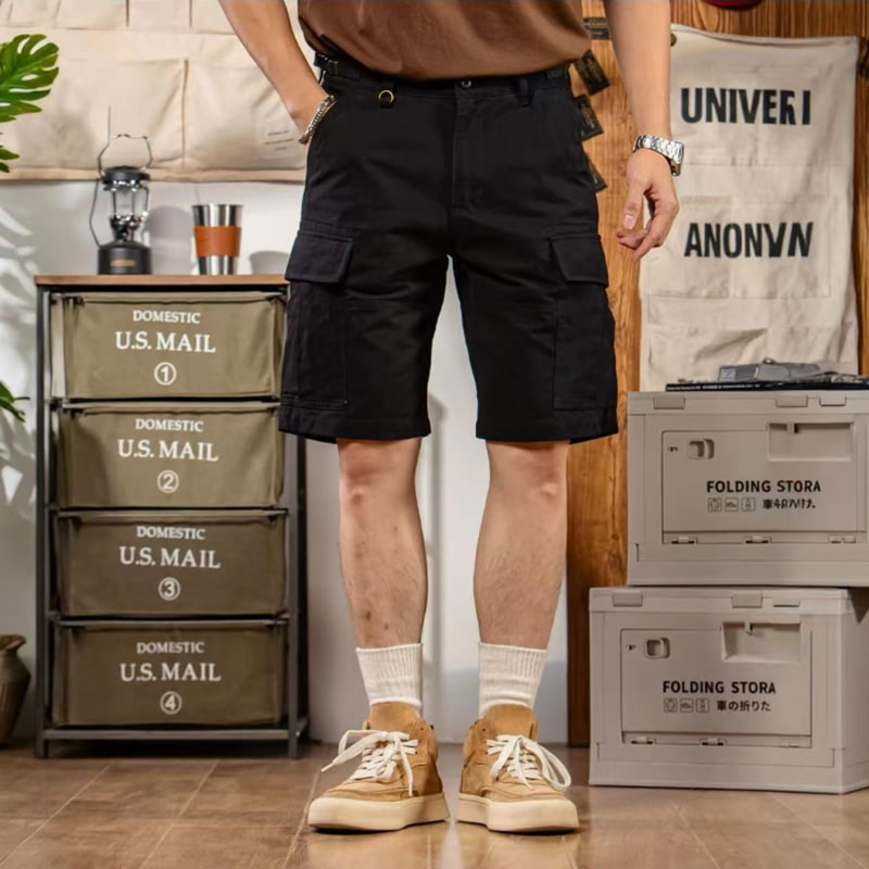 Legosport Heavyweight Multi Pocket Cargo Shorts