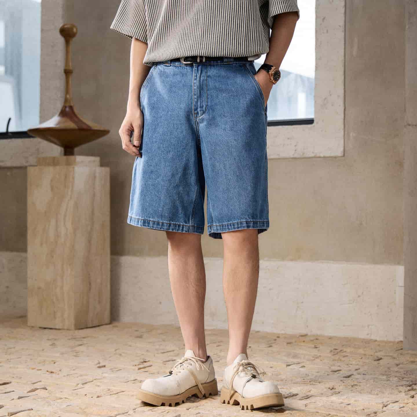 Legosport casual Blue denim shorts